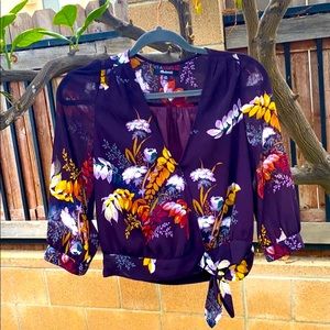 Madewell Blouse 💜// SIZE XXS